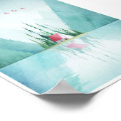 カナダヴィンテージ旅行ポスター ポスター (角)