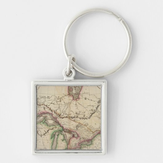 カナダ上部と下部 キーホルダー (正面)