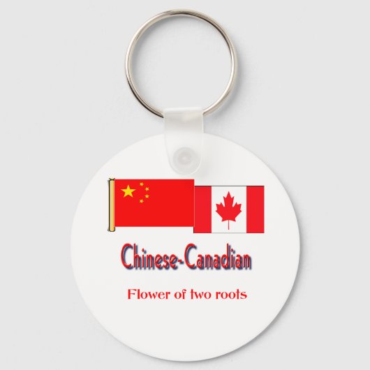 カナダ中国のの キーホルダー (正面)