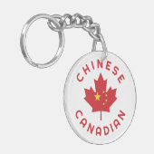 カナダ中国の根 キーホルダー (正面左)