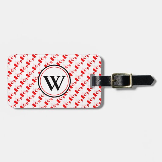 カナダ主への信頼3:5-6荷物 ラゲッジタグ (正面横)