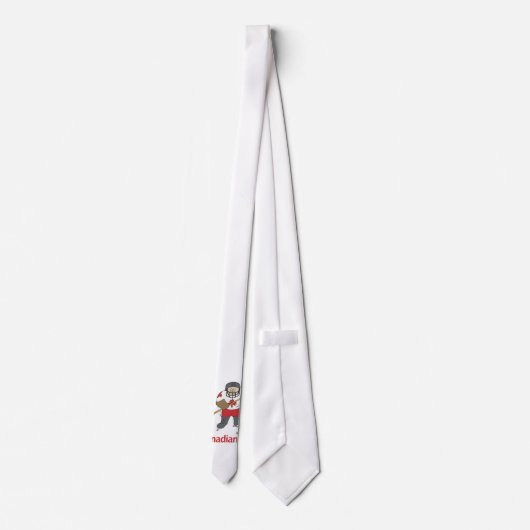 カナダ人か。 ネクタイ (裏面)