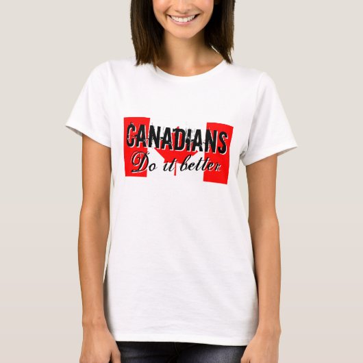 カナダ人それはTシャツをよくします Tシャツ (正面)