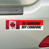カナダ人で買ある バンパーステッカー (車上)