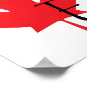 カナダ人の「えっ？」 価値ポスター ポスター (角)