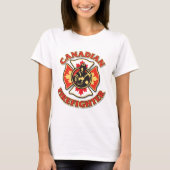 カナダ人消防士 Tシャツ (正面)