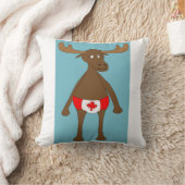 カナダ人、か。 アメリカヘラジカ クッション (ブランケット)