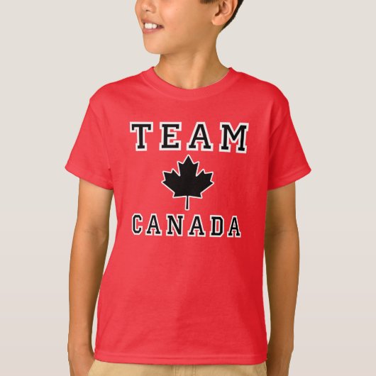カナダ代表チーム Tシャツ (正面)