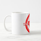 カナダ何が悪いのか コーヒーマグカップ (左)
