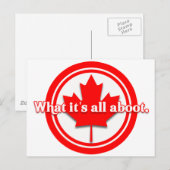 カナダ何が悪いのか ポストカード (正面/裏面)