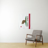 カナダ共和国カリフォルニア州旗ビーバー タペストリー (インサイチュ)