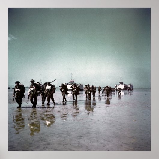 カナダ兵 ポスター (正面)