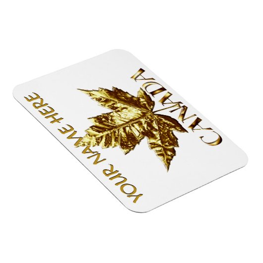 カナダ冷蔵庫用マグネット金ゴールドカナダ土産磁石 マグネット (右側)