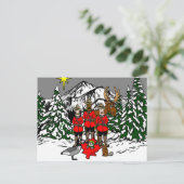 カナダ出生のシーンポストカード ポストカード (スタンド正面)