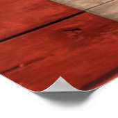 カナダ動揺してウッドルック国旗 ポスター (角)