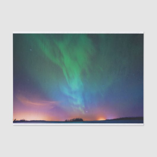 カナダ北部の光 薄葉紙 (正面)