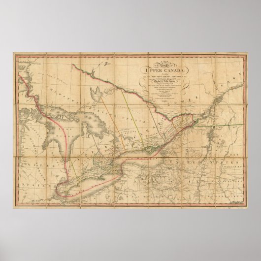 カナダ北部 ポスター (正面)