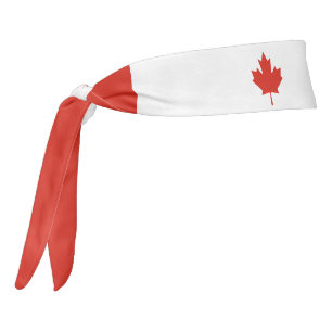 カナダ国エレガント国国旗 タイヘッドバンド