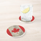 カナダ国グランジ旗 コースター (側面)