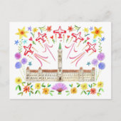 カナダ国会議事堂カナダデイスノーバード ポストカード (正面)