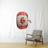 カナダ国旗かぼちゃメープルリーフ感謝祭 タペストリー (インサイチュ(横))