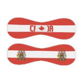 カナダ国旗とコート・オブ・アームズ 野球ボール (パネル)