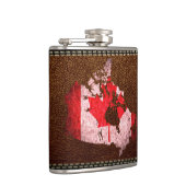 カナダ国旗と地図 フラスク (右)