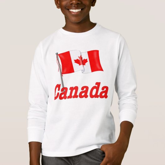 カナダ国旗と文字 (正面)