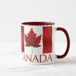 カナダ国旗のお土産コーヒーカップCanada Mag マグカップ