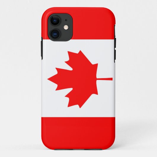 カナダ国旗のケース Case-Mate iPhoneケース (裏面)