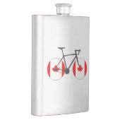 カナダ国旗のサイクリング フラスク (右)