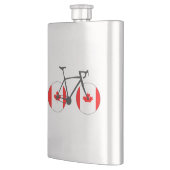 カナダ国旗のサイクリング フラスク (左)