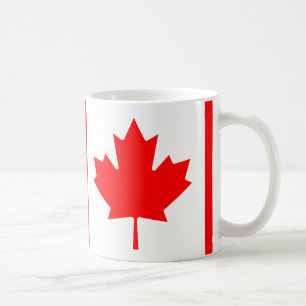 カナダ国旗のセラミックマグカップ コーヒーマグカップ