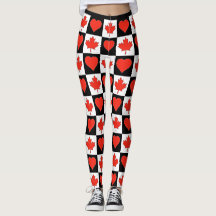 カナダ国旗のハートパターンかわいい愛国心カナダ