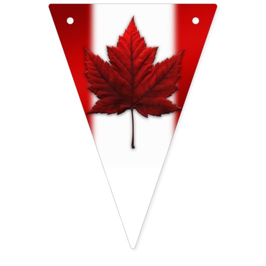 カナダ国旗のバンティング旗カナダの日の装飾 バンティングフラッグ (第1の旗)