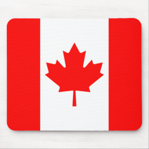 カナダ国旗のマウスパッド マウスパッド