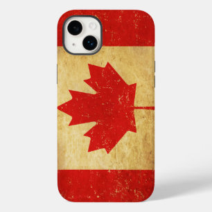 カナダ国旗のヴィンテージデザイン Case-Mate iPhone 14 PLUSケース