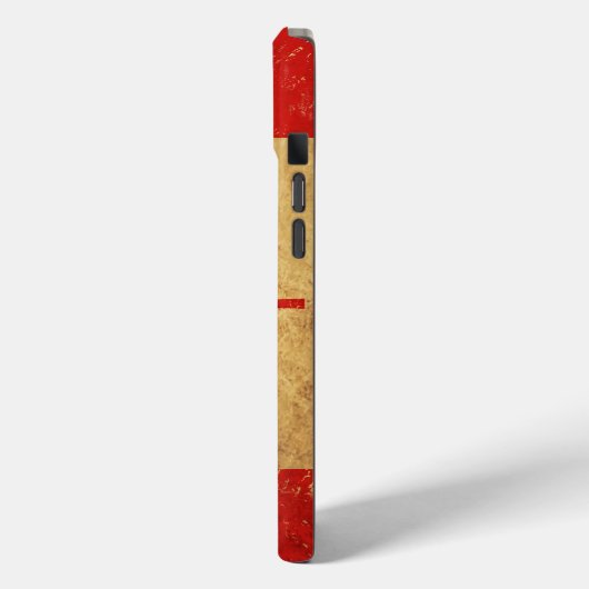 カナダ国旗のヴィンテージデザイン Case-Mate iPhoneケース (裏面 / 左)