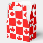 カナダ国旗の優先ボックス(カナダの日パーティー) フェイバーボックス (オープン)