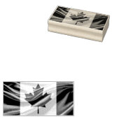 カナダ国旗の愛国的なカナダメープルリーフ ラバースタンプ (押印)