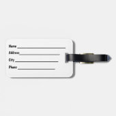 カナダ国旗の荷物タグ ラゲッジタグ (裏面横)