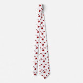 カナダ国旗の赤楓の葉タイ ネクタイ (裏面)