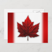 カナダ国旗はがきカナダ土産はがき ポストカード (正面/裏面)
