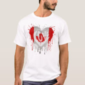 カナダ国旗を愛す Tシャツ (正面)