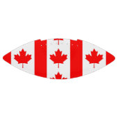 カナダ国旗を持つ愛国的なアメリカンフットボール アメリカンフットボール (パネル)