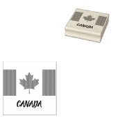 カナダ国旗カスタムのゴム印 ラバースタンプ (押印)