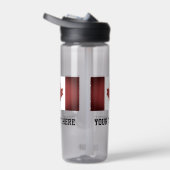 カナダ国旗カスタムのプラスチック製ウォーターボトル ウォーターボトル (右面)