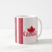 カナダ国旗シャワー コーヒーマグカップ (正面右)