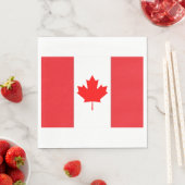 カナダ国旗ナプキン スタンダードランチョンナプキン (インサイチュ)