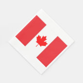 カナダ国旗ナプキン スタンダードランチョンナプキン (角)